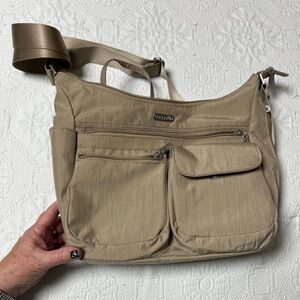 Baggallini Tan Crossbody Bag